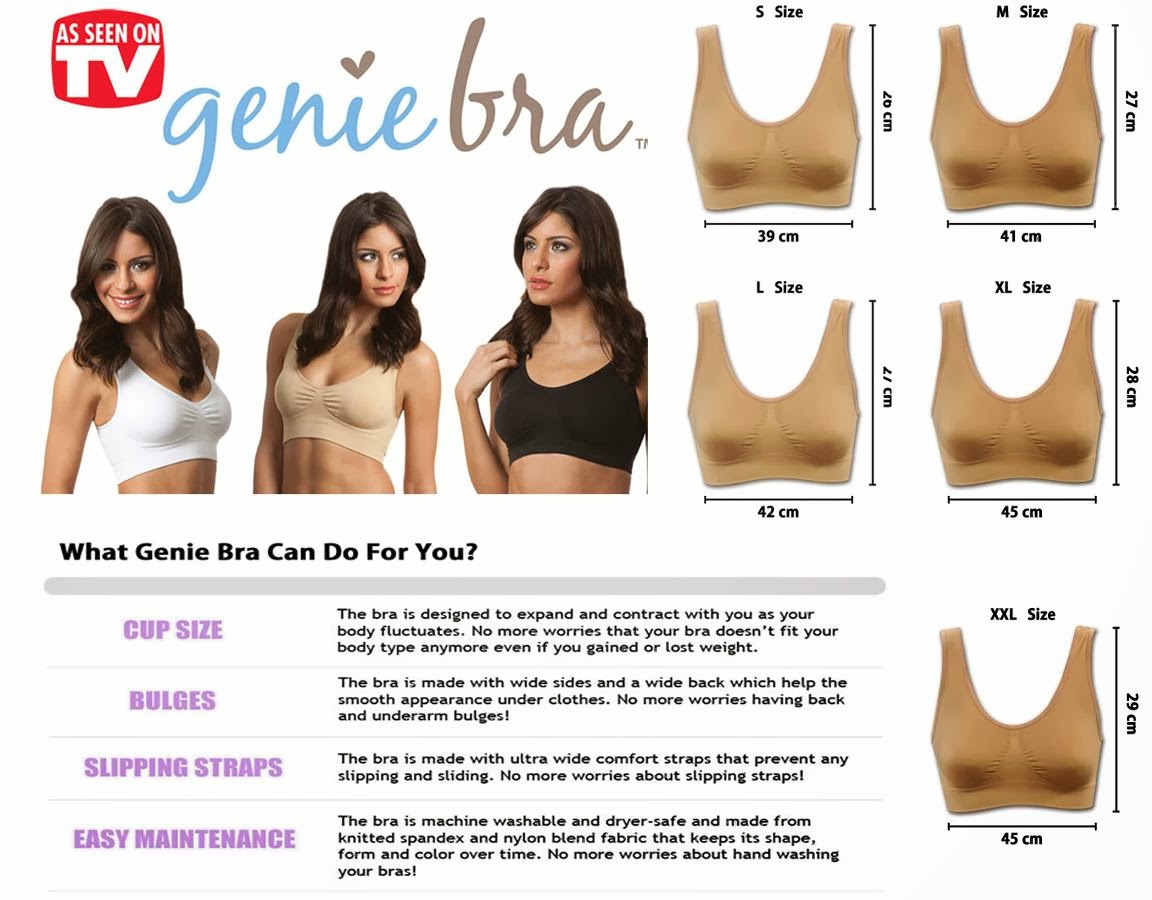 Milana Bras Size Chart